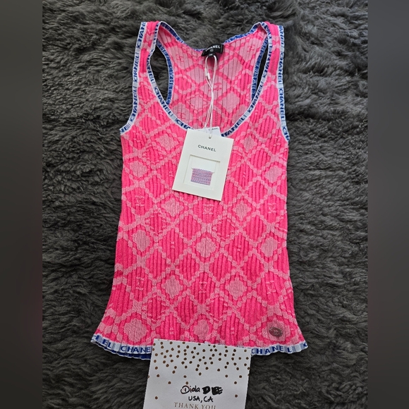 CHANEL CC Tank Top. - Picture 1 of 7
